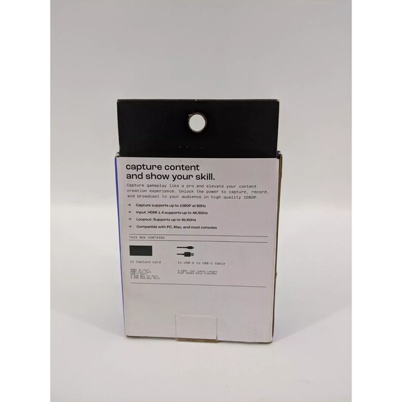 North Video Gameplay 1080p 60Hz Capture Card- Brand New Sealed - Picture 2 of 5